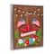 Stupell Industries Americana Country Garland Floater Framed Art